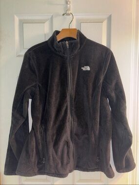 The North Face Black Full-Zip Fleece Jacket